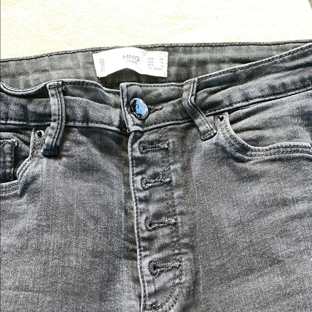 MNG Black Denim Jeans